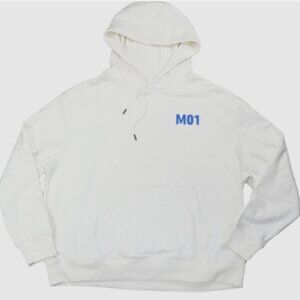 Mode of One MO1 Graphic Print Hoodie w/Kangaroo Pocket Men's Sweatshirt Size XL